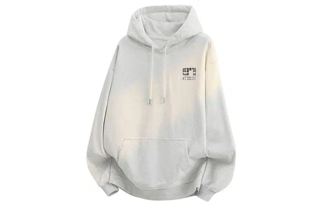 王者荣耀 美式复古格子字母长袖落肩款百搭时尚潮牌高街痞帅运动通勤宽松舒适连帽卫衣 鲁班七号款 男女同款