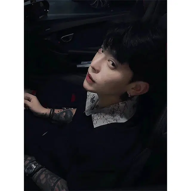 拓菲 美式复古花领假两件短袖男款夏季痞帅高级设计感冰丝衬衣外套衬衫 男女同款