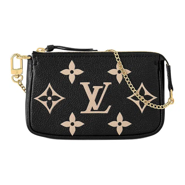 Louis Vuitton Mini Black Clutch
