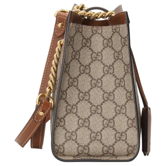 GUCCI Padlock Logo Tote