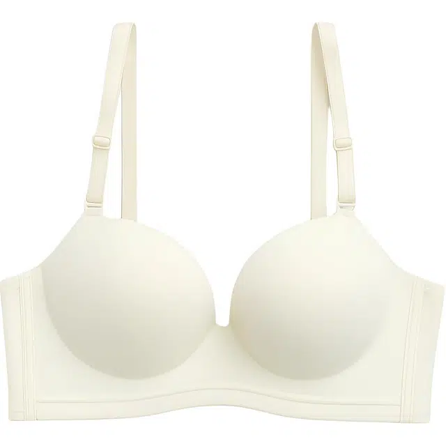 潞优野 聚拢小胸显大防滑无痕隐形文胸 女款 白色