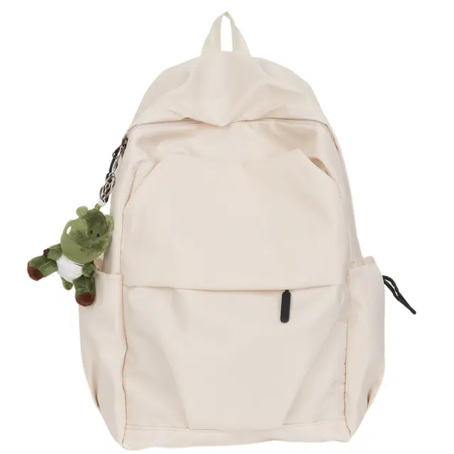 帕克熊 大容量轻便简约时尚通勤 尼龙 双肩包 常规 男女同款情侣款 多色