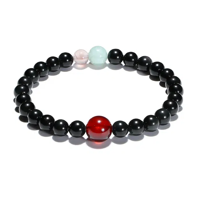 【普陀山官方已过香】 普陀山文创 事业有成新中式小众设计橙石榴转运珠鸿福常在财运流通简约百搭#好运 黑曜石 手串 男女同款情侣款