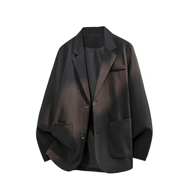 韩版潮流与美式复古的时尚百搭服饰西装 男女同款