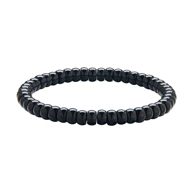 周大生 直切简约个性#好运天然 玛瑙 玉石手串 女款