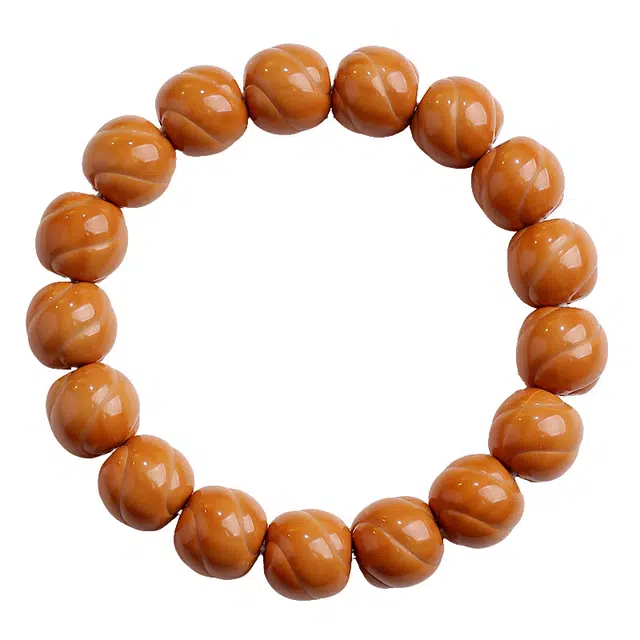 【扭转乾坤】 月印百川 个性独特异形珠八方来财文玩手把件 新中式复古国潮设计 日常出行逛街百搭手饰 猴头核桃 核桃类手串 男女同款情侣款