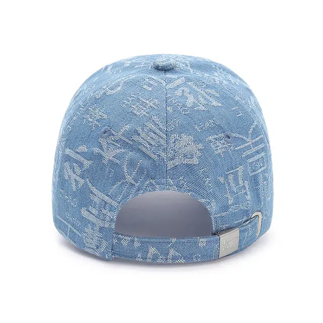 肯默 国风硬顶遮阳防晒 棉 鸭舌帽 男女同款情侣款