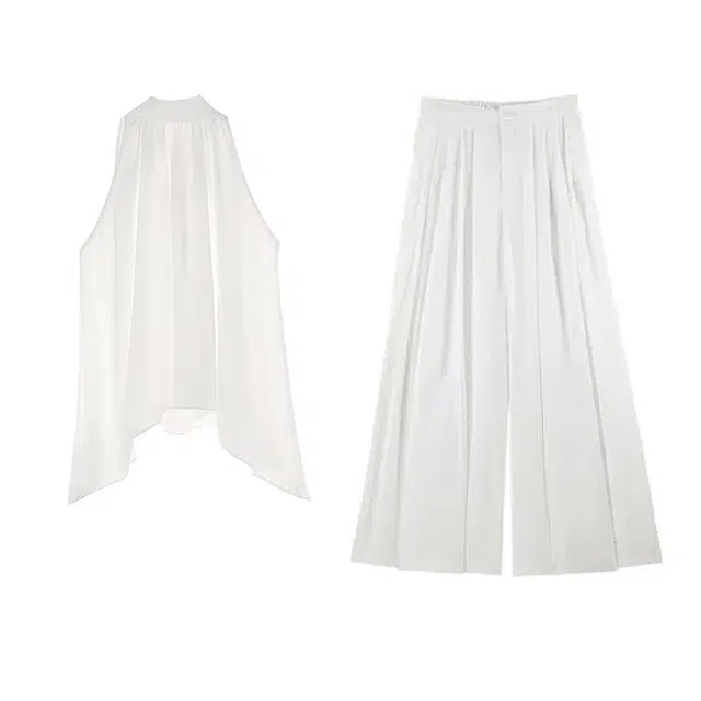 卡路莉 时尚百搭舒适直筒休闲裤 女款