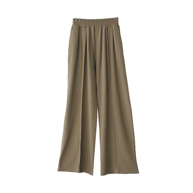 莫代尔 时尚简约通勤宽松休闲裤 女款