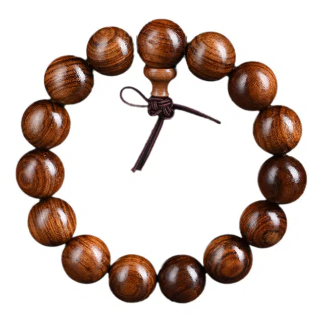 舞依翡 木质佛珠文玩念珠 花梨木 手串 男女同款情侣款