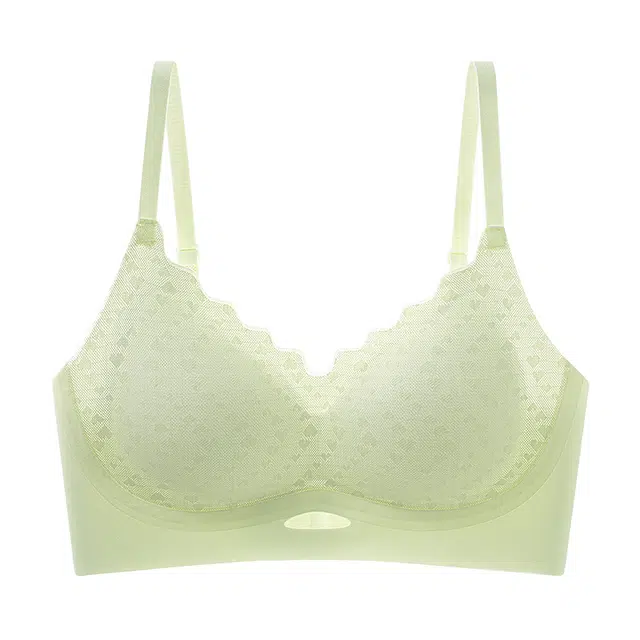 戴维诗 无痕内衣女聚拢收副乳无钢圈法式蕾丝性感奶罩运动美背文胸 女款