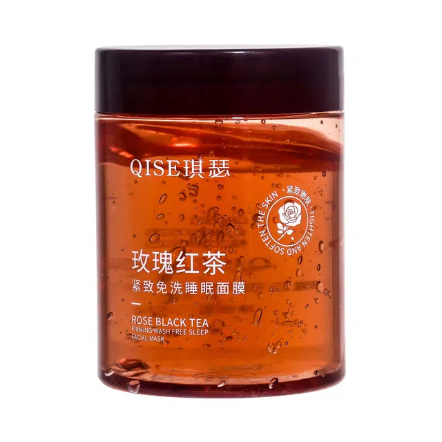 琪瑟 【免洗】玫瑰红茶紧致睡眠涂抹式面膜 保湿修护滋润补水 多种肤质