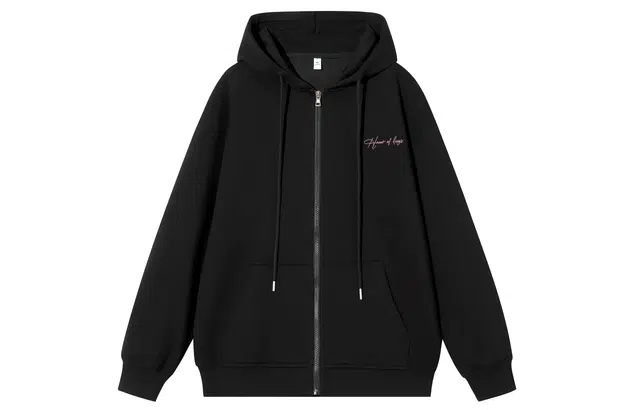 王者荣耀 标签元素心形设计美式高街落肩款宽松舒适透气帅帅青少年无性别百搭时尚潮流开衫卫衣 标语款 男女同款