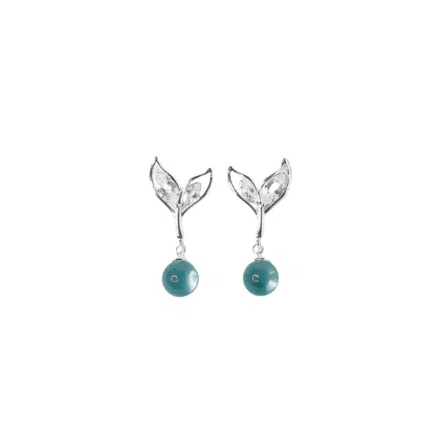 希遇 温柔大方 时尚简约  精致百搭 合金 耳环 女款