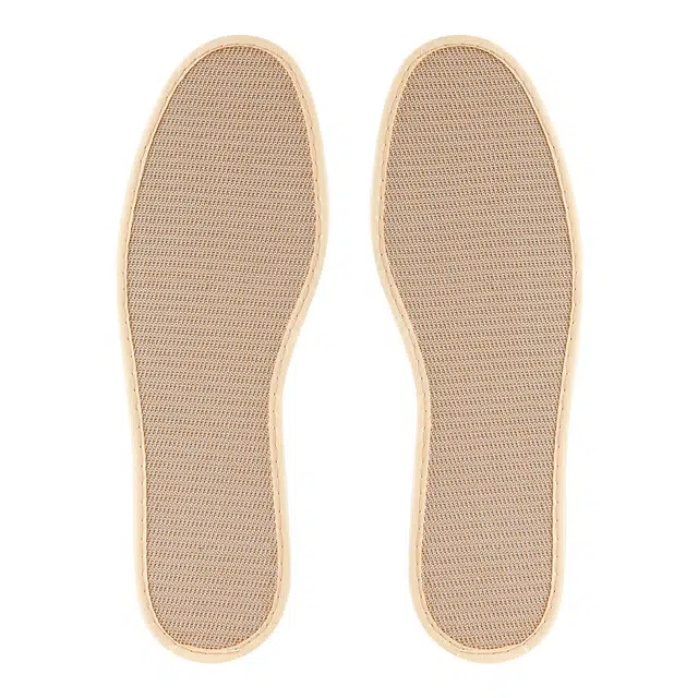 适配德训鞋 足印部落 夏季超薄吸汗防臭透气不闷脚汗脚专用光脚神器可水洗软底舒适按摩久站不累防滑耐磨 布口条 鞋垫 男女同款情侣款