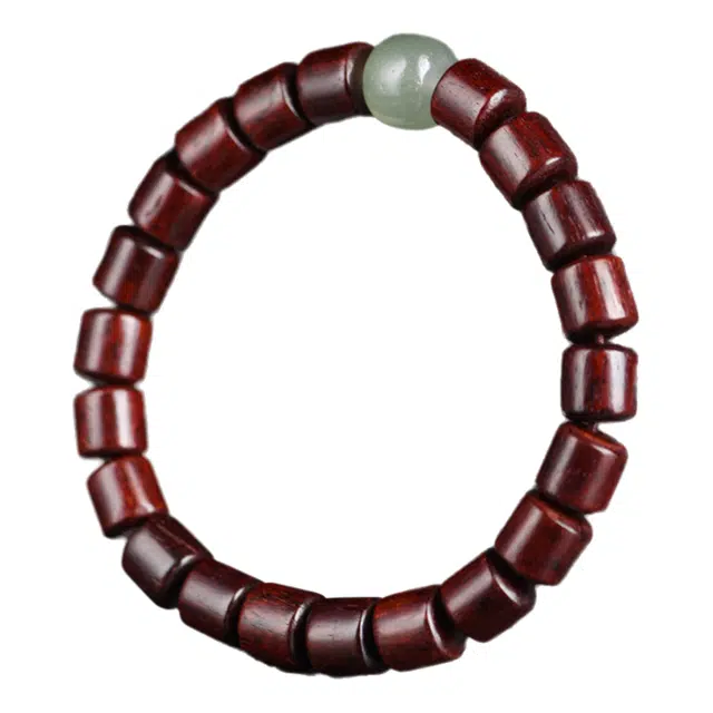 舞依翡 佛珠竹节文玩 血檀 手串 男女同款情侣款