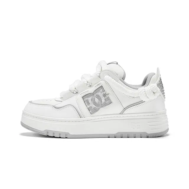 DC Shoes LNLAY CAS White Black