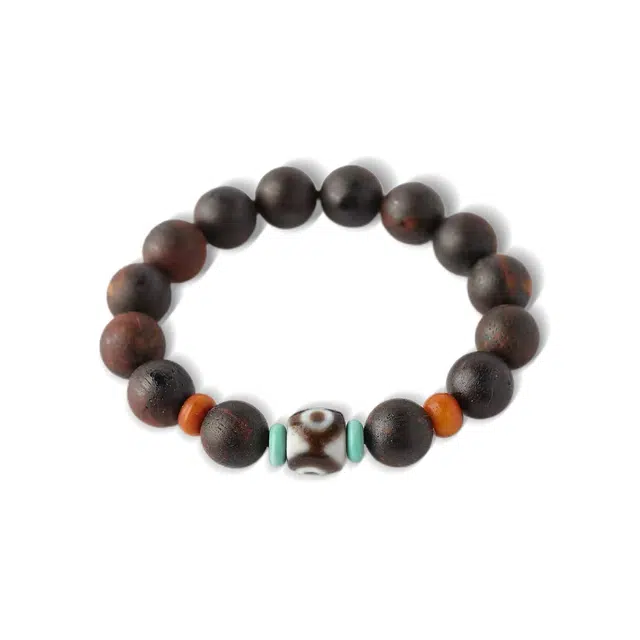 玉临门 文玩天珠 招财进宝好运连连转运珠 事业运旺桃花#好运 降真香 手串 男女同款情侣款