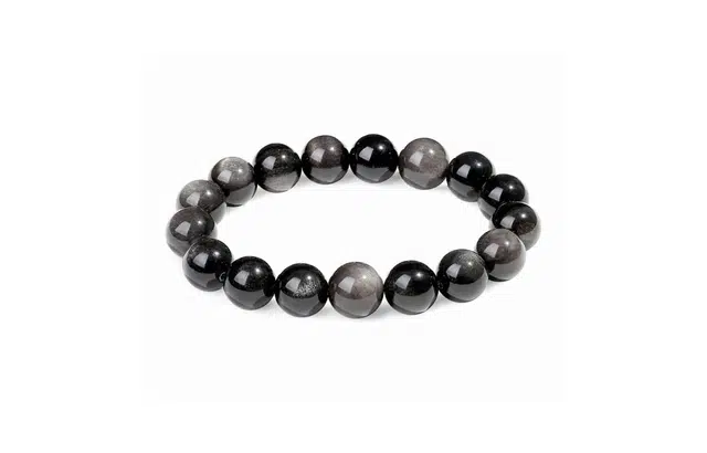 百利金 诸事顺利 平安转运国潮复古新中式简约精致轻奢气质小众设计转运好运 黑曜石 手串 男女同款情侣款