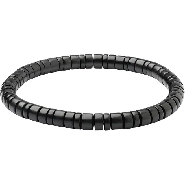 【官方质检】 三檀小舍 国风国潮复古文玩盘玩完全碳化级超精工饰品配饰 阴沉木 手串 男女同款情侣款