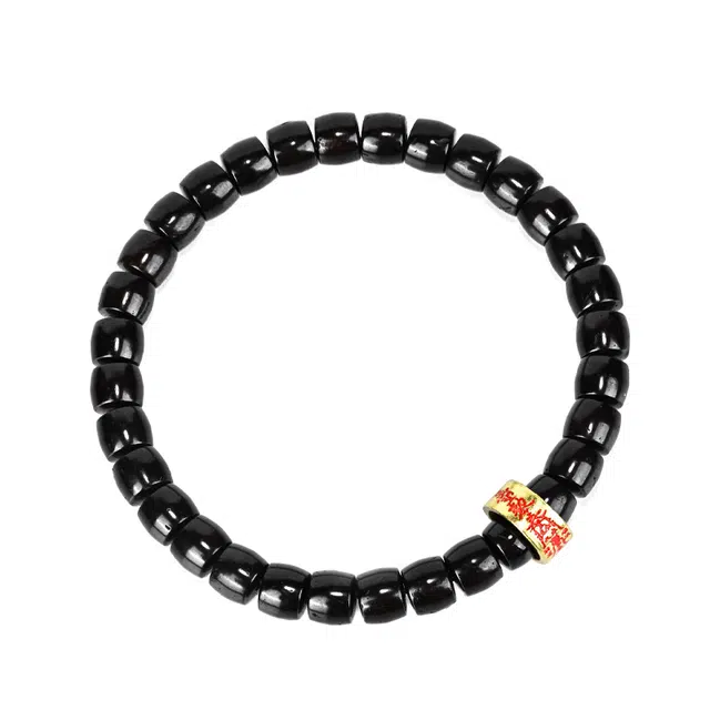 钰澜文玩 直切太乙镇守卡环搭配款佛珠转运珠 椰蒂 手串 男女同款情侣款