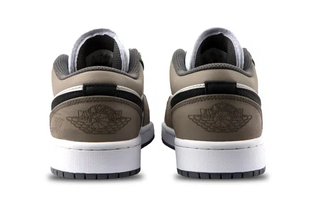 Jordan Air Jordan 1 Low "Iron Heart Silver Brown"