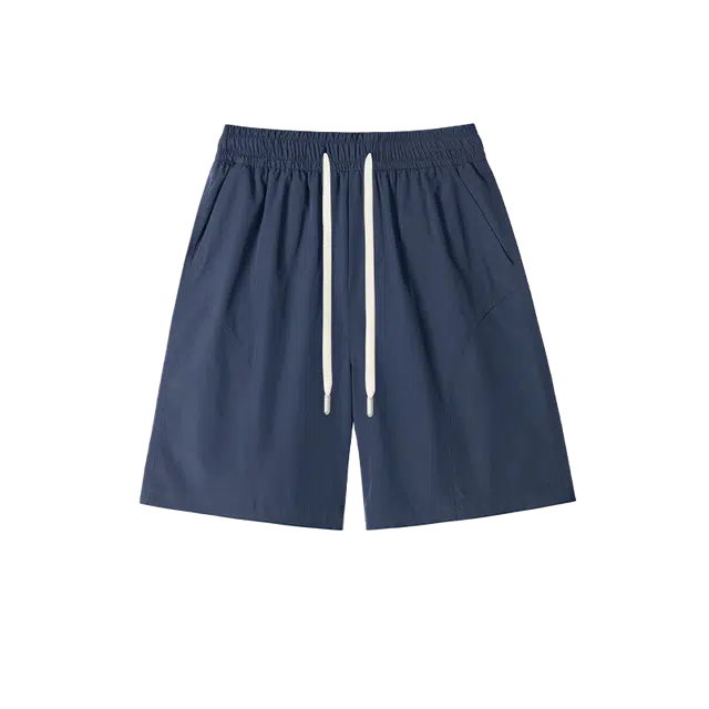 佑麟 夏款宽松直筒运动薄款休闲篮球裤潮流百搭男士五分裤短裤 男女同款