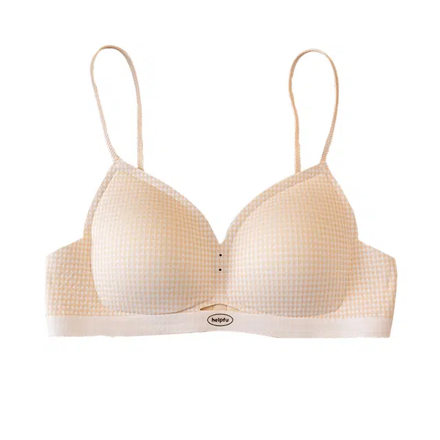 都市丽人 时尚甜美聚拢防下垂美背透气柔软无钢圈隐形无痕遮副乳文胸 女款