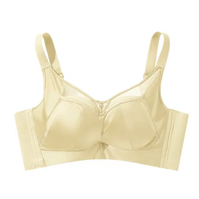欧迪芬 光面内衣女聚拢调整型收副乳防下垂小胸显大无钢圈上托夏季文胸 女款