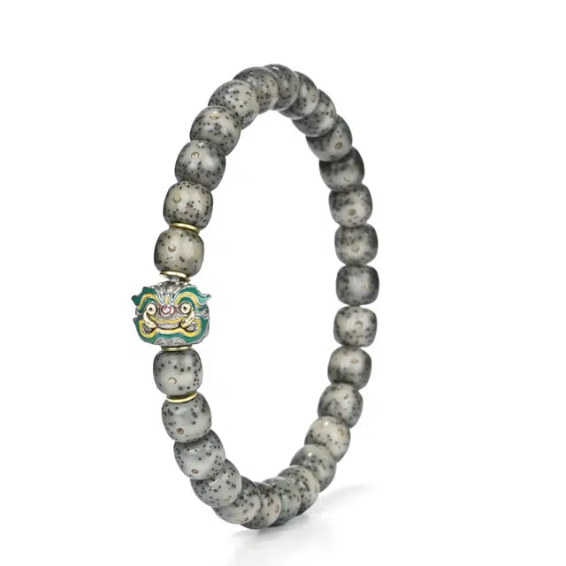 钰澜文玩 青花瑞兽转运珠 星月菩提 手串 男女同款情侣款