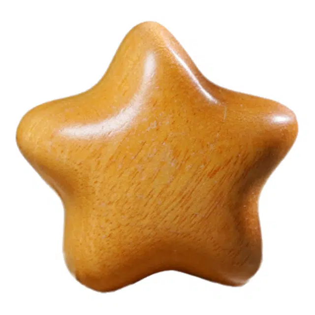 舞依翡 五角星新中式国风复古精致设计高级感 绿檀 木作 男女同款情侣款