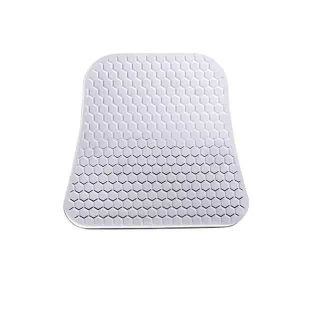 足印部落 扁平足足弓支撑矫正通勤缓压防痛久站不累隐形透明软弹舒适不累脚适用于洞洞鞋乐福鞋休闲鞋单鞋 硅胶 鞋垫 男女同款情侣款