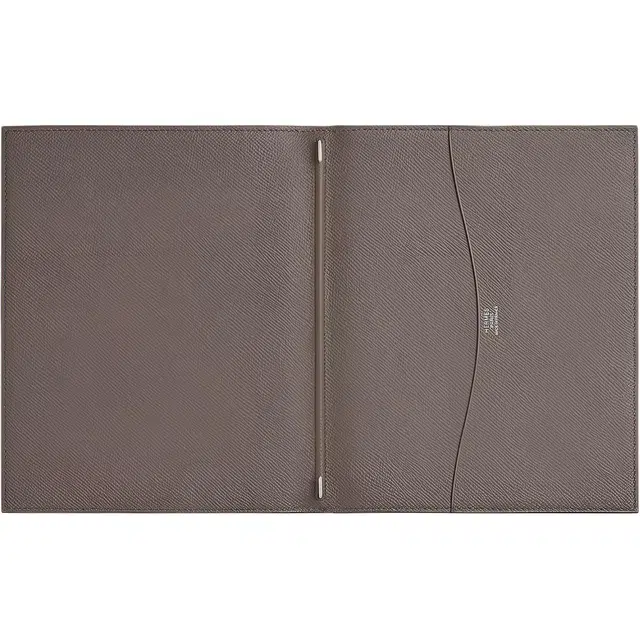 HERMES Simple Epsom 8F Gris tain