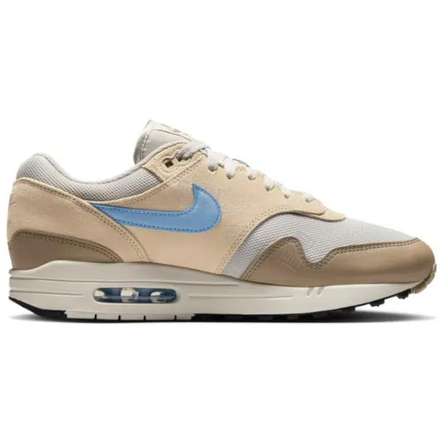 Nike Air Max 1 Light Bone Psychic Blue