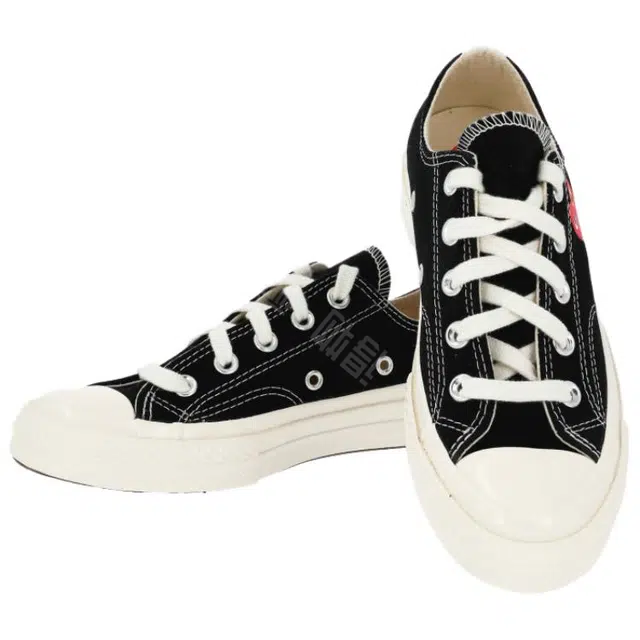 Converse x CDG Play Chuck Taylor 70 Low Black