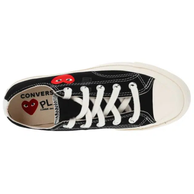 Converse x CDG Play Chuck Taylor 70 Low Black
