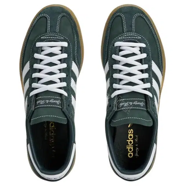 SPORTY RICH x adidas originals HANDBALL SPEZIAL Dark Green