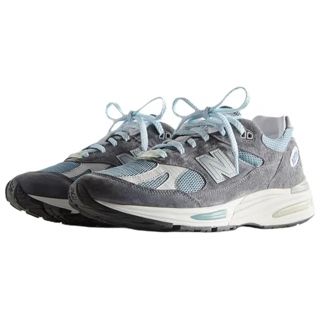 KITH x New Balance 991v2 Made in UK "Steel Blue"