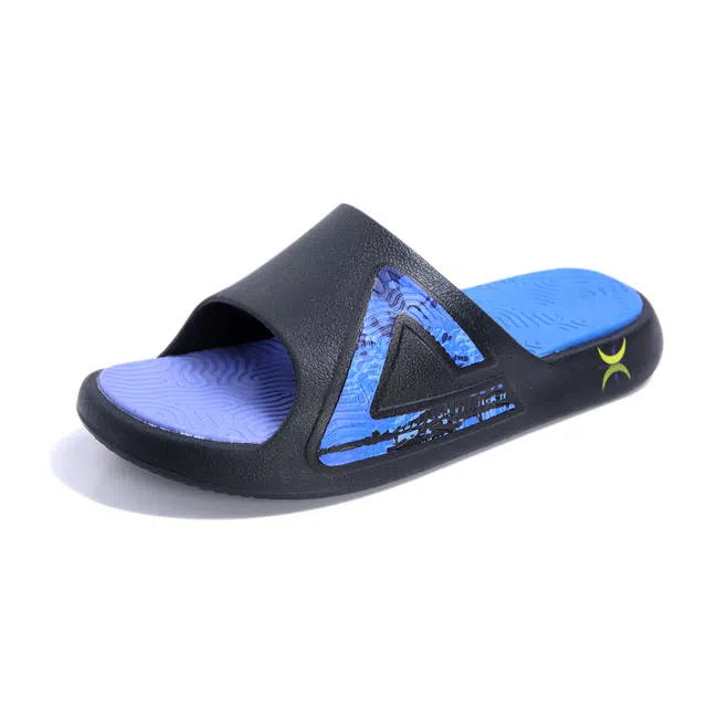 匹克 态极国创 休闲百搭舒适时尚 防滑减震防磨一字拖鞋 男款 黑蓝紫