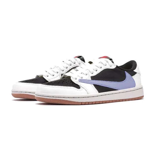 Travis Scott x Air Jordan 1 Low White Blue
