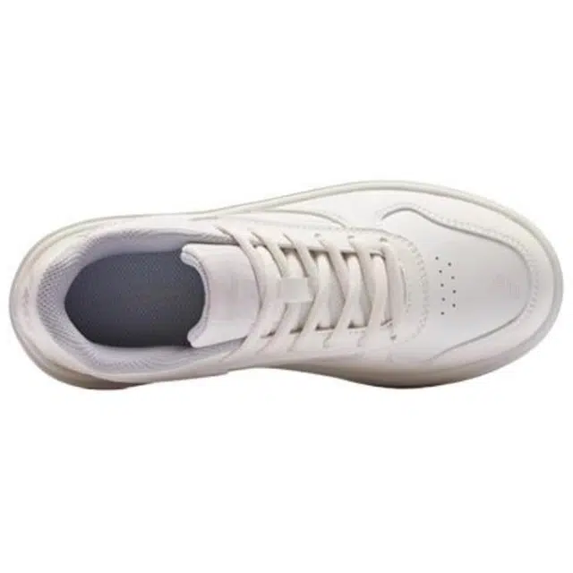 鸿星尔克 天权 天权 时尚复古 防滑轻便 低帮 板鞋 女款 白紫色