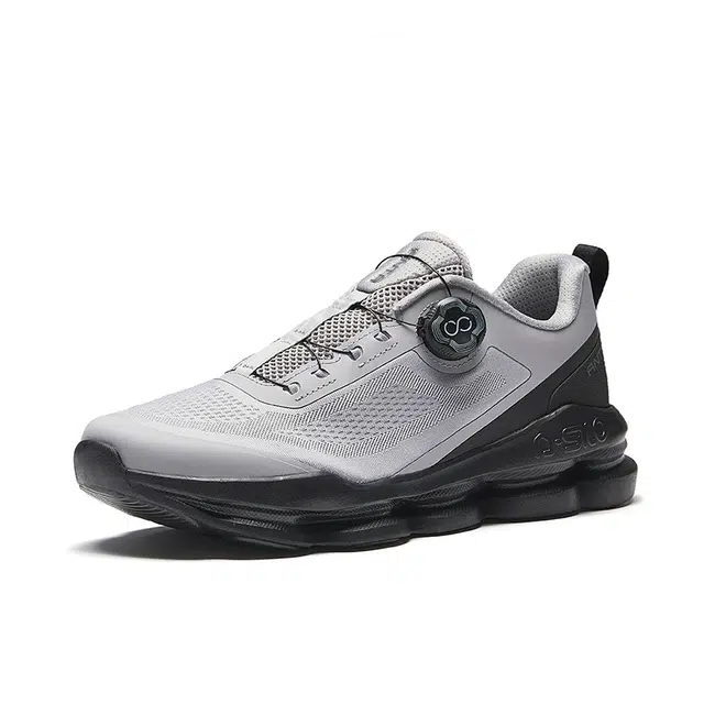 超级安踏 综训系列 软底舒适 防滑耐磨 低帮 训练鞋 男款 灰黑色