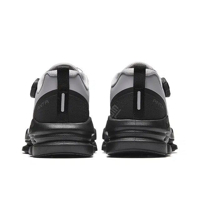 超级安踏 综训系列 软底舒适 防滑耐磨 低帮 训练鞋 男款 灰黑色