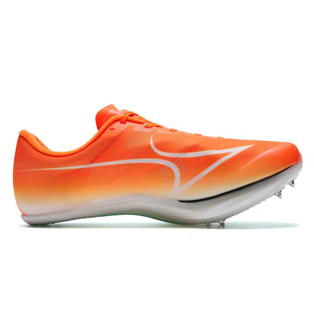 海尔斯 舒适时尚 简约潮流减震支撑防滑 低帮 全掌碳板 训练长跑短跑跑步鞋 男女同款 橙竹色