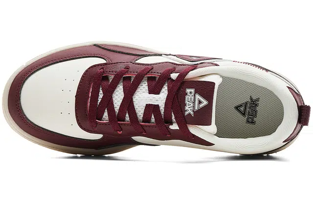 匹克 潮流时尚 舒适百搭 厚底增高 防滑减震耐磨轻便 低帮 板鞋 女 蓓蕾红