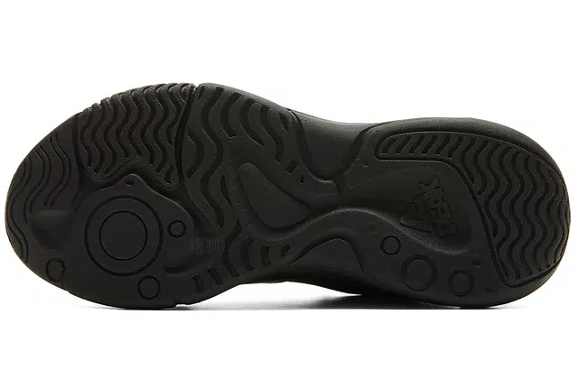 匹克 潮流时尚 舒适百搭 减震防滑耐磨 低帮 生活休闲鞋 女款 全黑