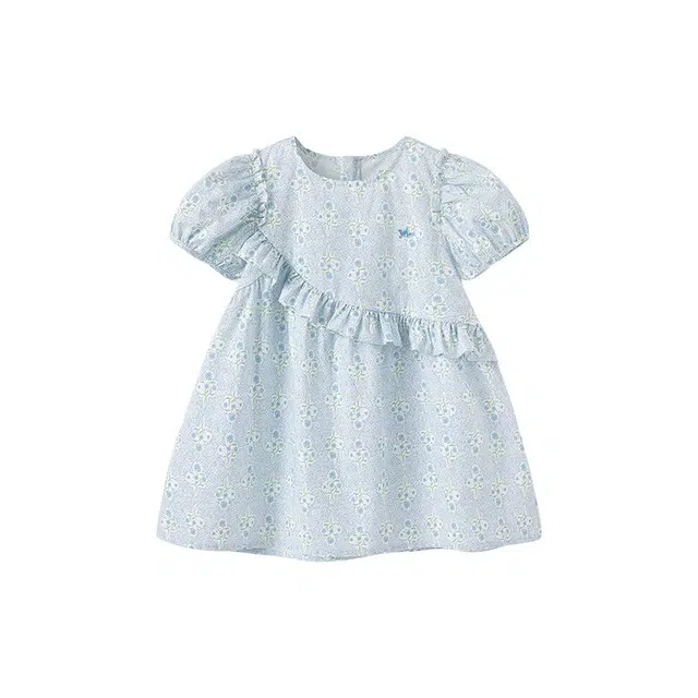 英氏连衣裙 舒适柔软亲肤透气短袖 中小童