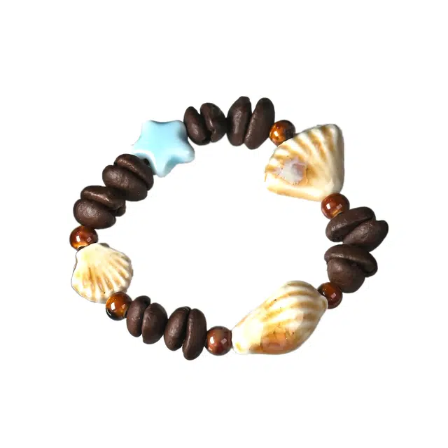 素于 国潮文玩潮流创意咖啡豆百搭小众转运珠八方来财诸事顺遂节节高升盘玩念珠#幸运 菩提子/菩提籽 手串 男女同款情侣款