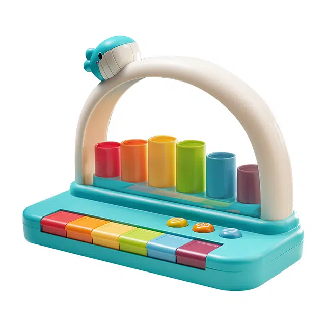 蓓臣 趣玩彩虹弹跳琴 启蒙 早教益智玩具