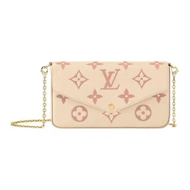 Louis Vuitton Pochette Félicie Cream Pink